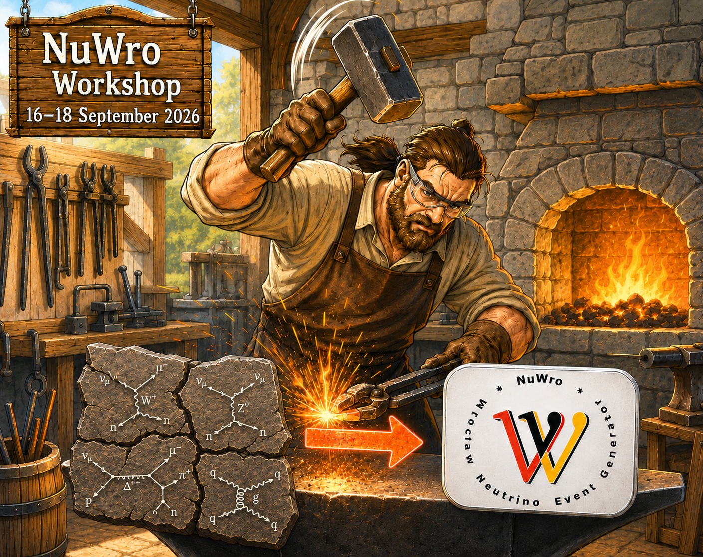 NuWro Workshop 2026 W dniach 16-16 września 2026, trwa w naszym Instytucie <a href=https://jsobczyk.github.io/NuWro-workshop-2026/#home>Nuwro Workshop 2026</a>